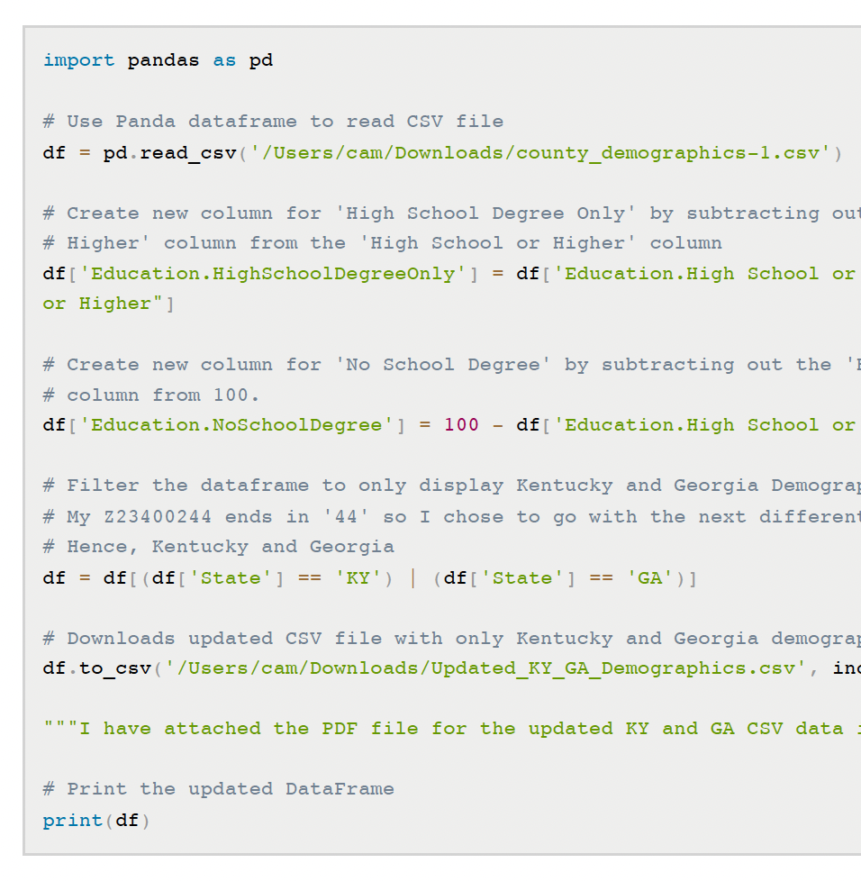 project 2 display image